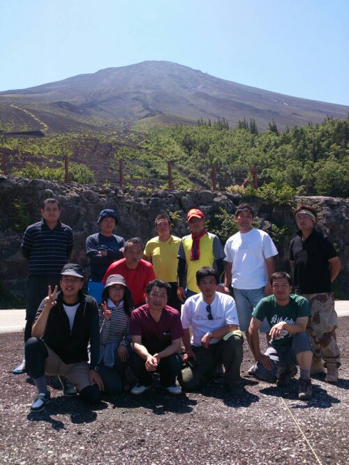 社長富士山