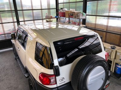 FJクルーザー納車！　ルーフキャリア取付等