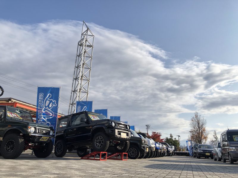 山形市ビッグウイングにて中古車フェア開催中！