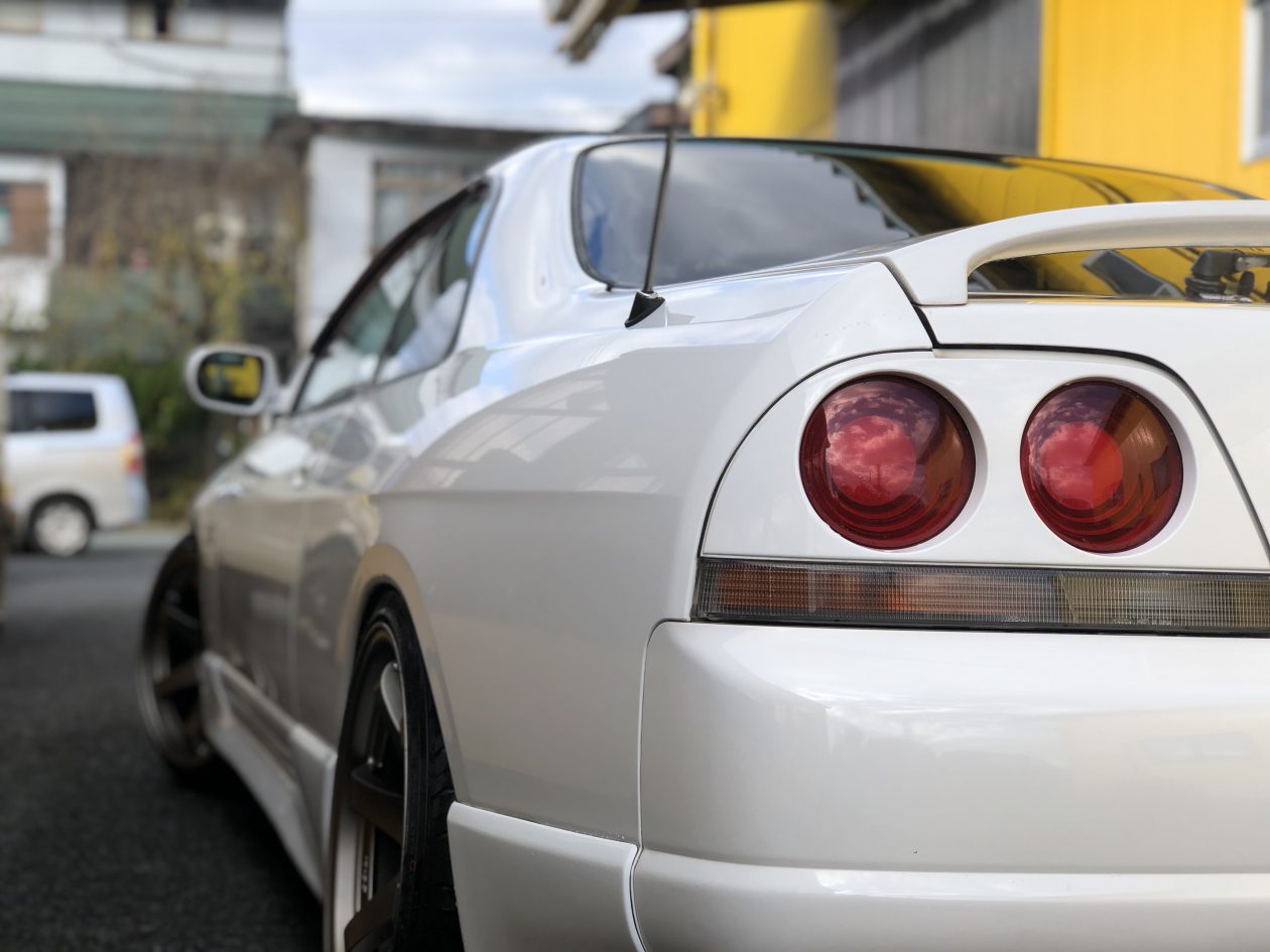 スカイライン納車 R33 カスタムカー製作 新車 中古車販売 株式会社ブル